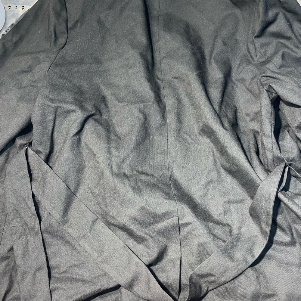 Future Collective Kahlana Barfield Brown Blazer 1X NWT Black Satin Trim Target - Picture 2 of 2